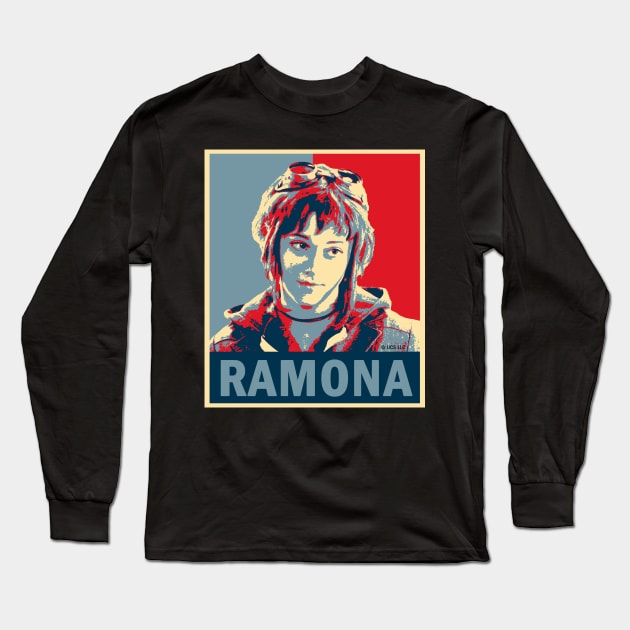 Ramona Long Sleeve T-Shirt by valentinahramov